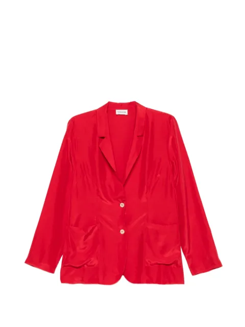 P.A.R.O.S.H. Saxon button patch-pocket blazer Red SAXOND420559