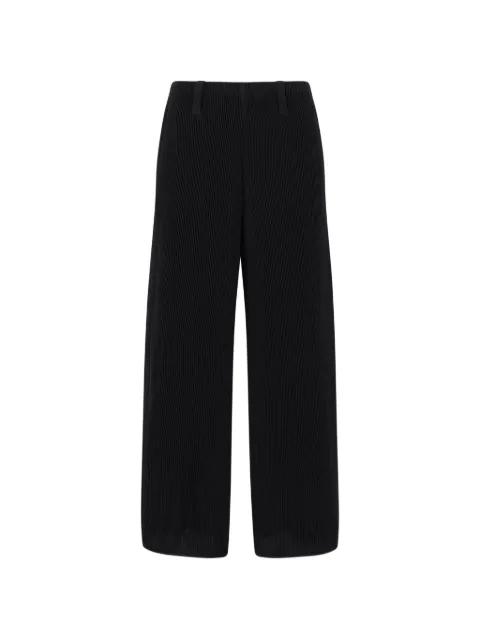 Melitta Baumeister pleated trousers Black MB18PS26