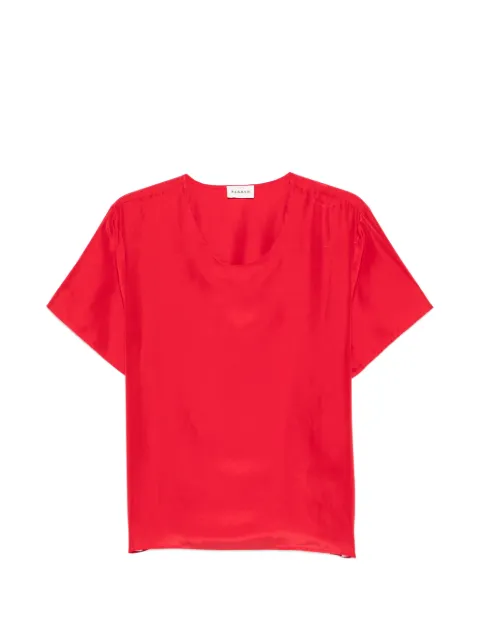 P.A.R.O.S.H. Saxon short-sleeve blouse Red SAXOND311572