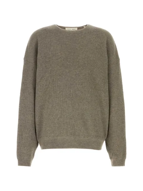 FEAR OF GOD ESSENTIALS waffle-knit sweater Neutrals 192HO256162F