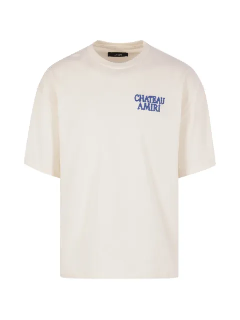 AMIRI Chateau Amiri oversized T-shirt Neutrals AMTOJR1106
