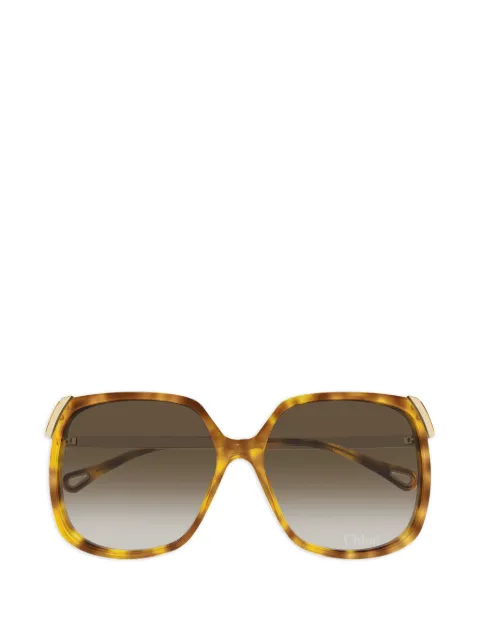 Chloé Eyewear Aly oversized-frame sunglasses Brown CH0286S
