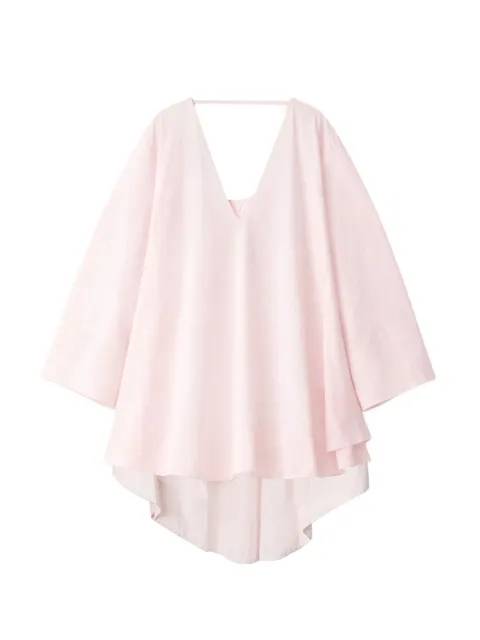 Jacquemus Paysan puff-sleeve mini dress Pink DRW00832AW00758