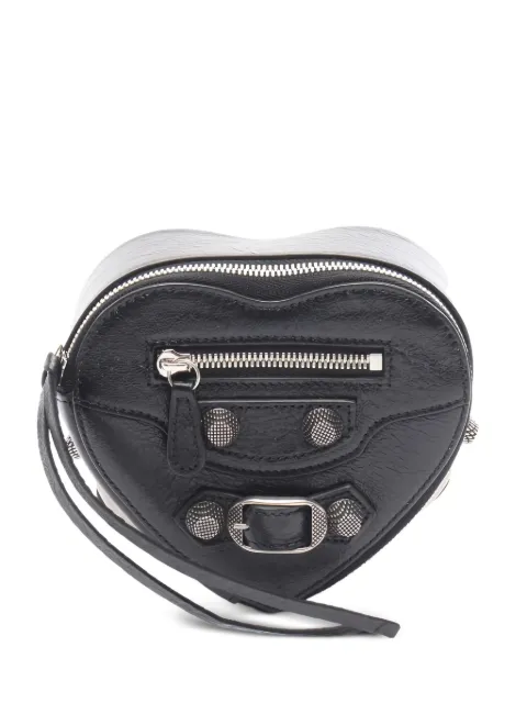 Balenciaga Pre-Owned 2010s Le Cagole Heart pouch Black 1043578