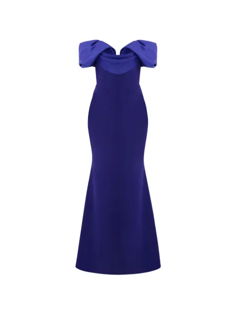 Rhea Costa North maxi dress Blue 25140D