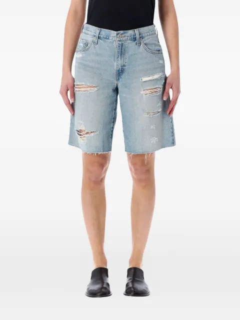Levi's Baggy Dad distressed denim shorts Blue 000MJ0011
