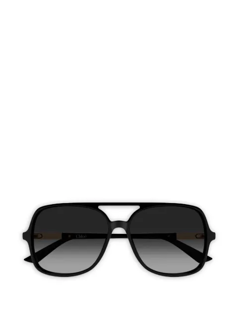 Chloé Eyewear pilot-frame sunglasses Black CH0364S