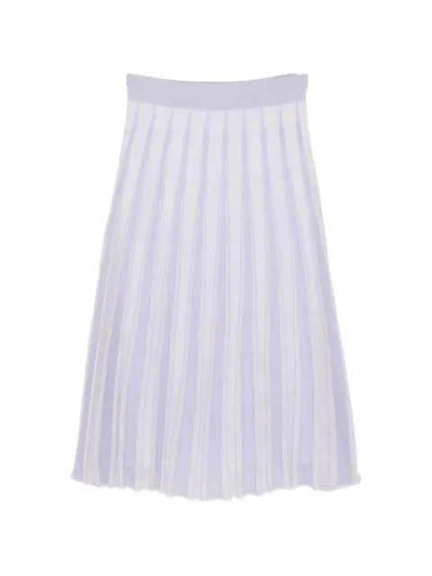 Tory Burch pleated midi skirt Purple 181051