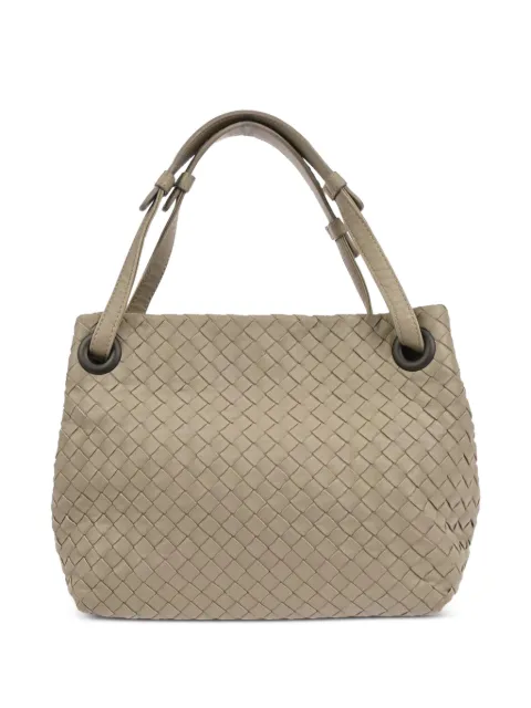 Bottega Veneta Pre-Owned 1990-2000s Intrecciato shoulder bag Neutrals 145788