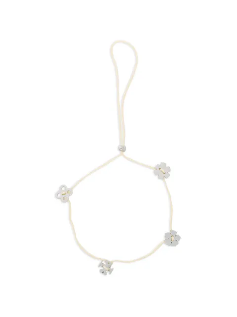 Tory Burch Forget Me Not cord bracelet Silver 168081
