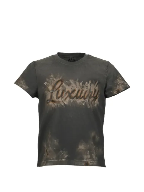 Doublet Luxuary Mud Paint T-shirt Grey 26SS40CS434