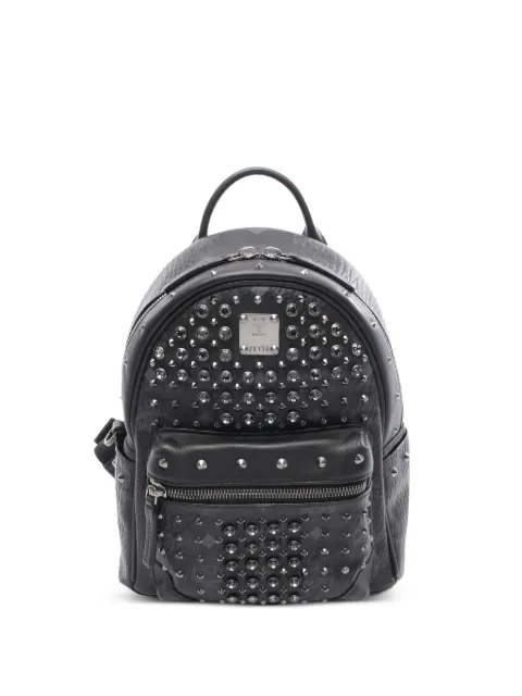 MCM Pre-Owned 2000s studded backpack Black 1043775