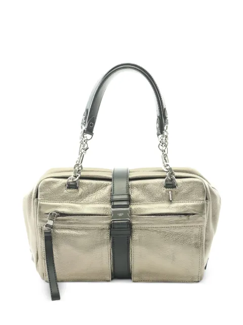 Loewe Pre-Owned 2000s Lola 26 leather shoulder bag Gold 1043865