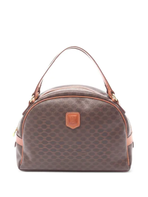 Celine Pre-Owned 2000s Macadam leather shoulder bag Brown 1044303