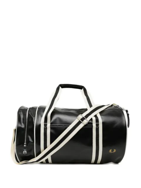 Fred Perry barrel bag Black L7255