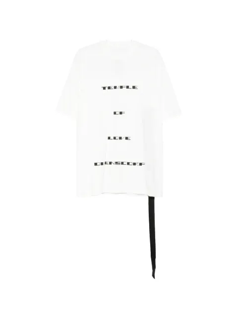 Rick Owens DRKSHDW graphic-print T-shirt White DS01F4204RNEP7