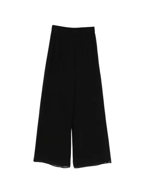 THE ANDAMANE wide-leg trousers Black T190425ATNS038