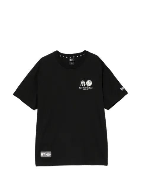 NEW ERA CAP crew neck T-shirt Black NERTEM00366XQBKX00L