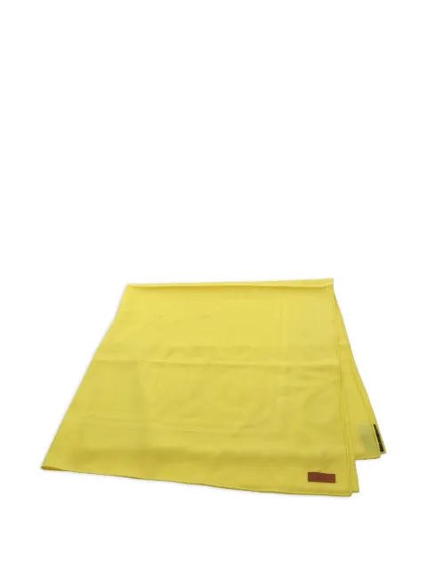 Hermès Pre-Owned 2010s Carré 115 Modern Buckle scarf Yellow 1036377