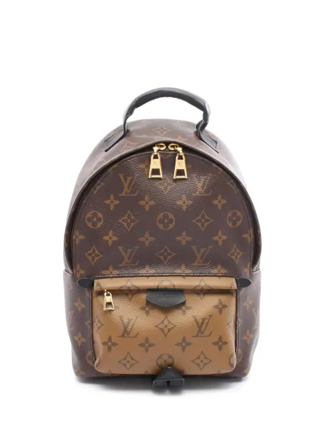 Louis Vuitton Pre-Owned 2019 Palm Springs monogram leather backpack Brown 1043765FL1189