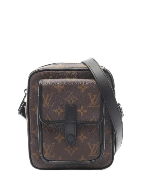 Louis Vuitton Pre-Owned 2021 Christopher Wearable monogram messenger bag Brown 1043612