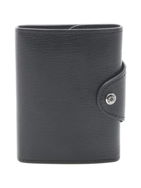 Hermès Pre-Owned 2023 trifold compact wallet Black 1044753B
