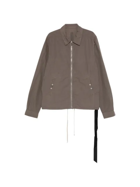 Rick Owens DRKSHDW zip-up jacket Brown DU01F4783CR