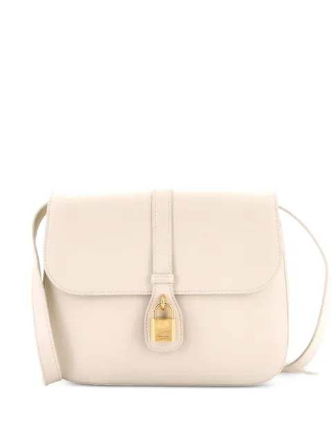 Celine Pre-Owned Folco Bag Triomphe Coated Canvas Medium crossbody bag Brown 2AGB6Q01M6YEUZ2X