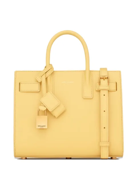 Saint Laurent Sac de Jour tote bag Yellow 39203502G9W