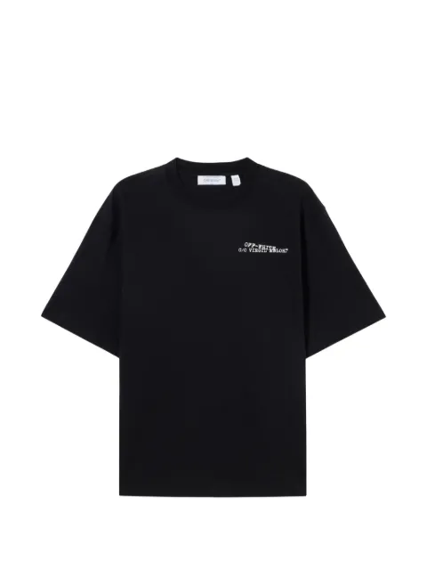Off-White Type Arrow skate T-shirt Black 44MAA120S26J00K