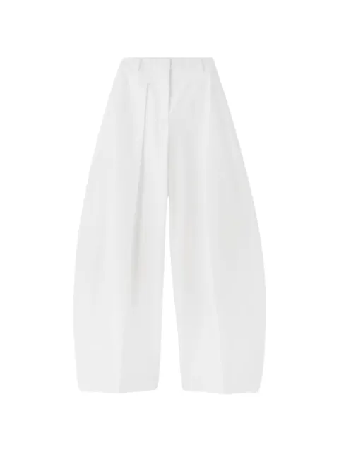 Jacquemus Le Ovalo pleated trousers White PAW00079AW00531