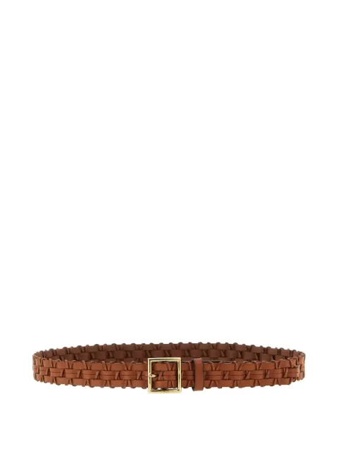 Polo Ralph Lauren braided leather belt Brown 429P05796001