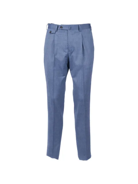 PT Torino pleated trousers Blue COGS11ZP0CL1