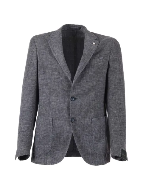 BRANDO drop single-breasted jacket Grey 288465167