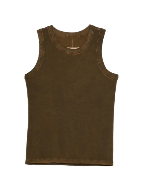 Uma Wang round-neck top Brown UP1030