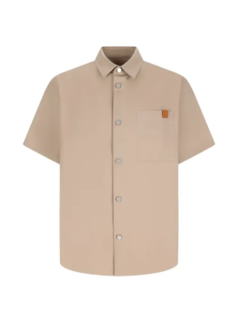 DARKPARK Karl short-sleeve shirt Neutrals MSH10FAC81