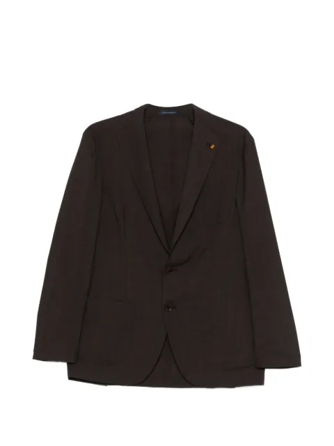 LATORRE Soffio flap-pocket blazer Brown SOFFIOUJ0482