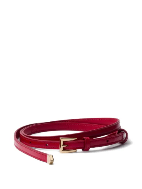 Prada buckle leather belt Red 1CC7072CYR