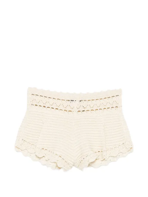 Retrofete Margo crochet shorts Neutrals RSS261266715