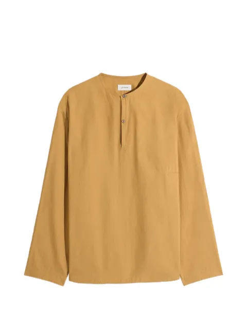 LEMAIRE Vareuse smock shirt Yellow OT0013LF1500