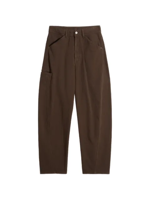 LEMAIRE multiple-pocket trousers Brown PA1102LD1068