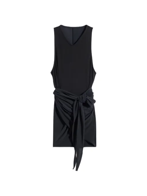 LEMAIRE draped wrap top Black OT0008LJ1050