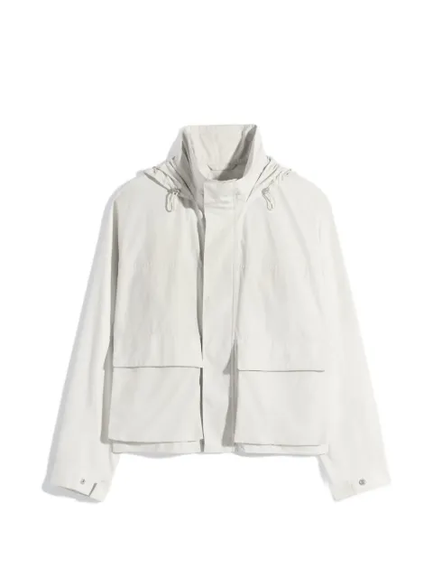 LEMAIRE short rain parka in ventile® cotton Neutrals OW1215LF1570