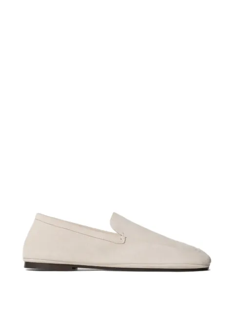 LEMAIRE outdoor slippers in suede leather Neutrals FO0288LL0134