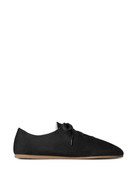 LEMAIRE Souris trainers in cotton canvas Black FO0286LF1610