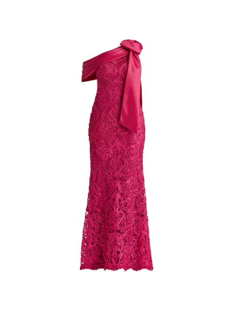 Tadashi Shoji one-shoulder maxi dress Pink CIM18371LHBSCS