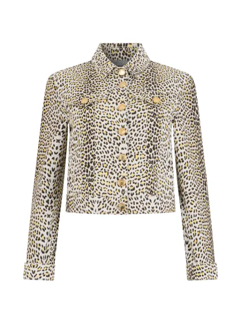 Roberto Cavalli Pop Jaguar jacket Yellow WQJ450DAR30