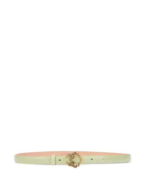 Roberto Cavalli snake-buckle belt Green WKC002PA001