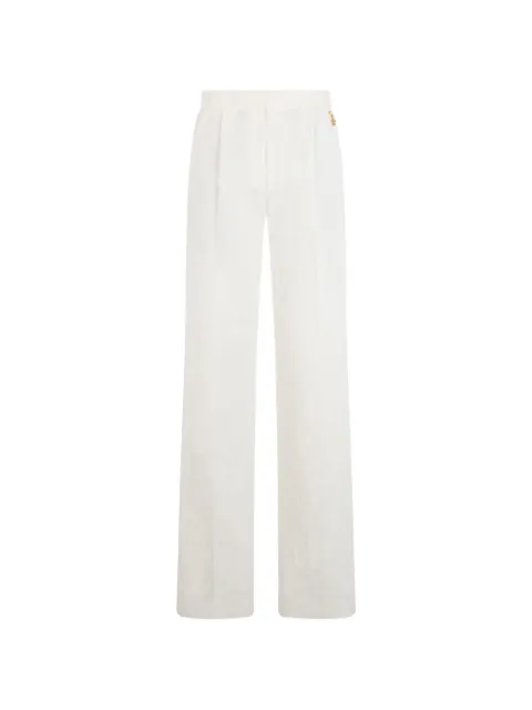 Roberto Cavalli pleated trousers White WQT205CH090