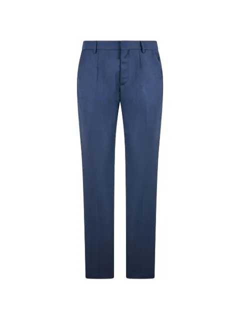 Roberto Cavalli pleated trousers Blue WNT220GA058